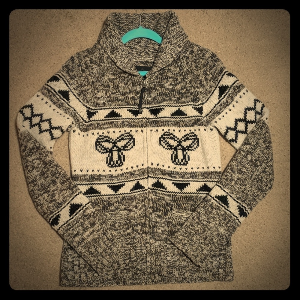 Aritzia sea-to-sky knit sweater - brown